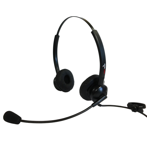 Supervoice SVC-102 Call Center Headset DUAL Without Bottom Cable