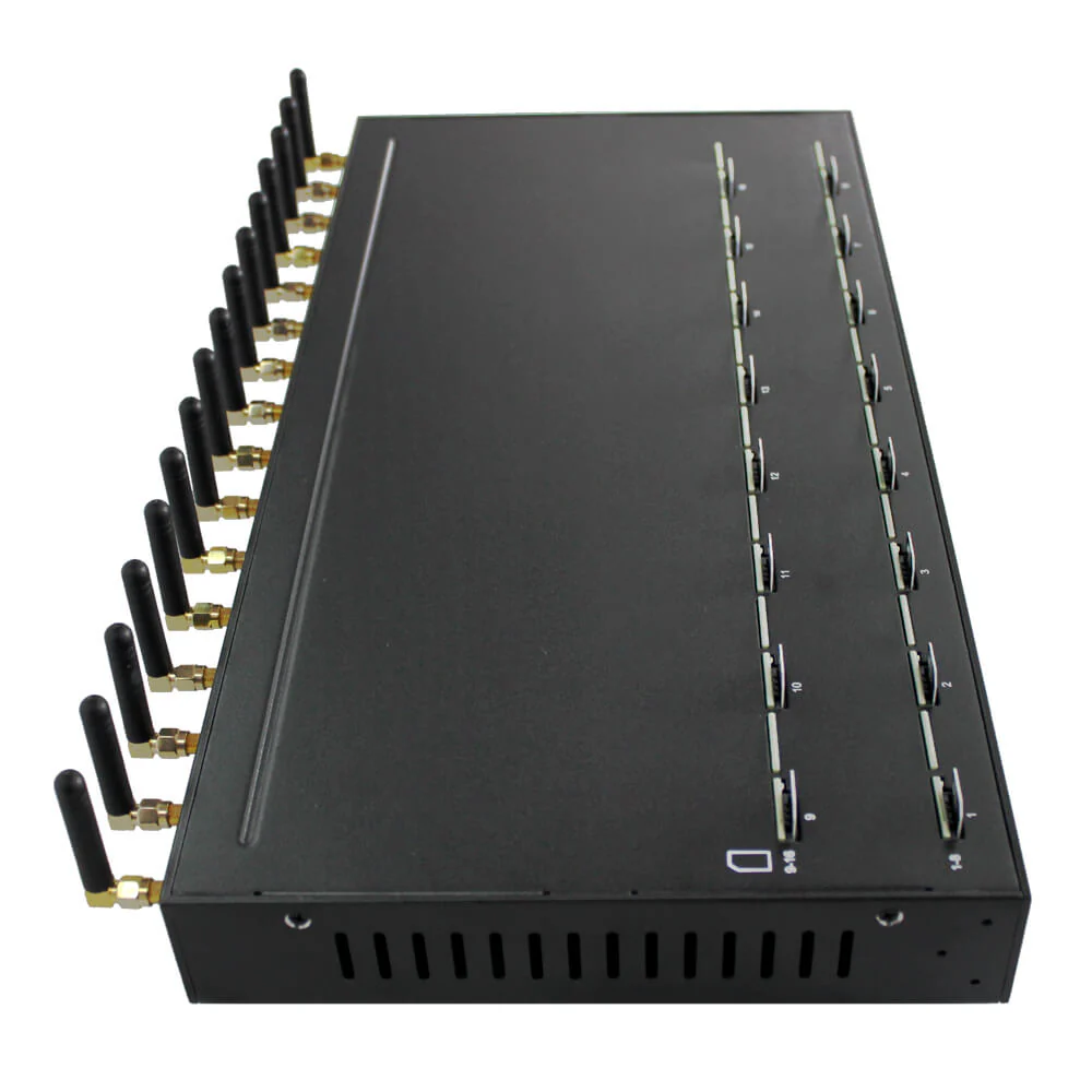 16 eSIM Port VoIP Gateway 4G/LTE