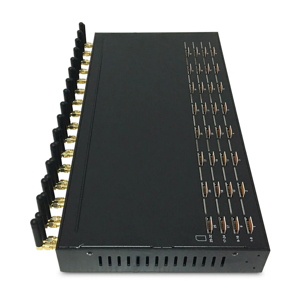 32 eSIM Port VoIP Gateway 4G/LTE