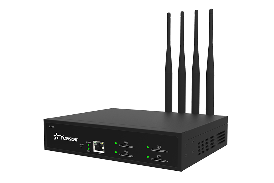 Yeastar LTE/4G-Gateway TG400L 4x