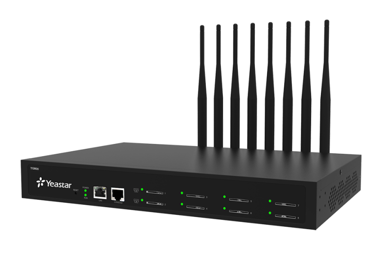 Yeastar LTE/4G-Gateway TG800L 8x